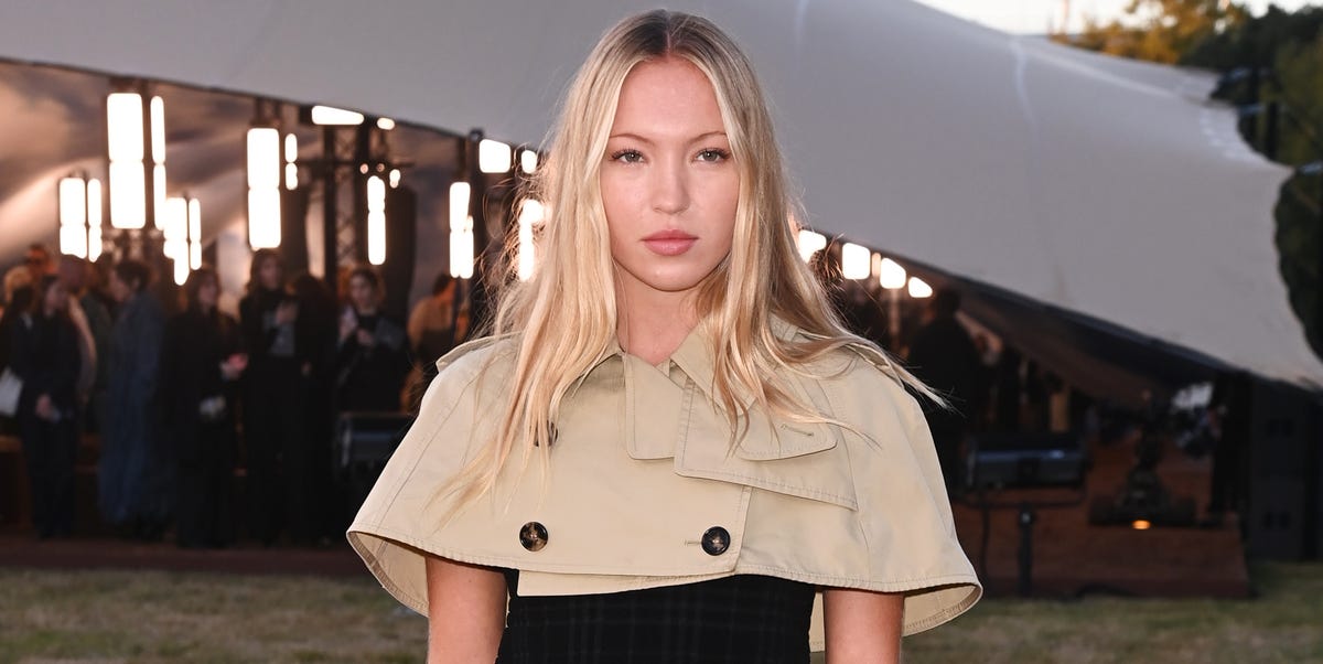 Lila Moss Takes Center Stage at Burberry AW 2025 London Fashion Week